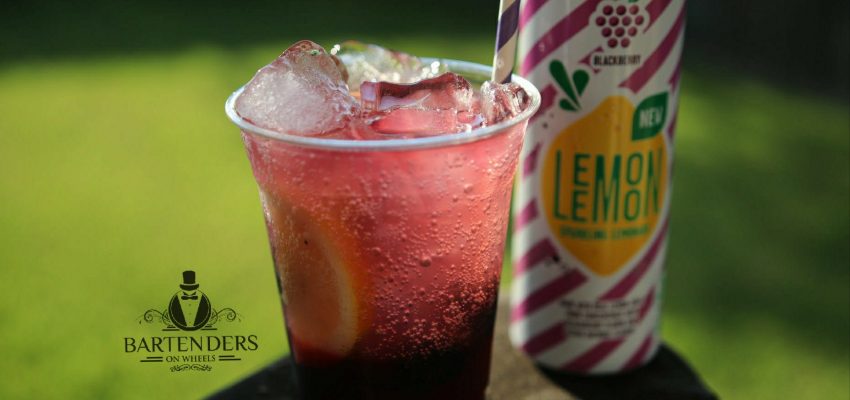 Blackberry Sparkling Lemonade
